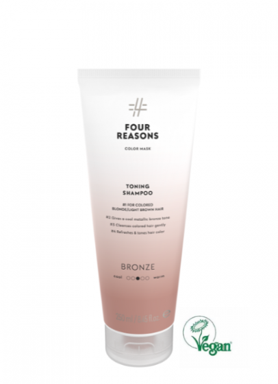 Four Reasons Color Mask Hair Shampoo Bronze 250ml